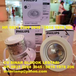 Lampu Downlight LED Philips 5W 2700K Kyanite 59752